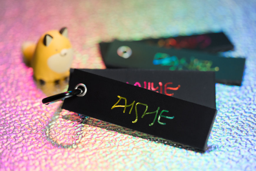 Rainbow embossing