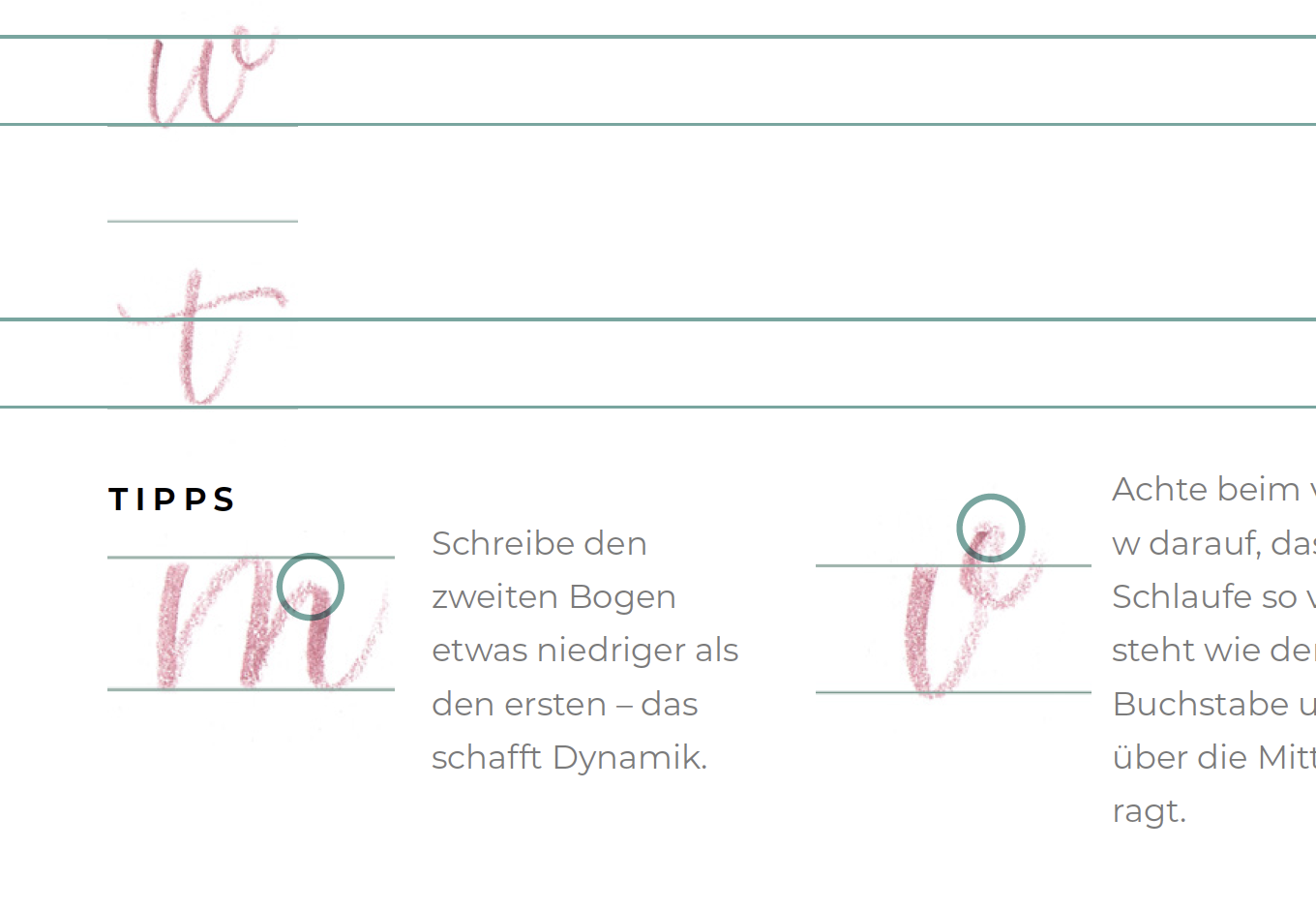 Buntstiftlettering